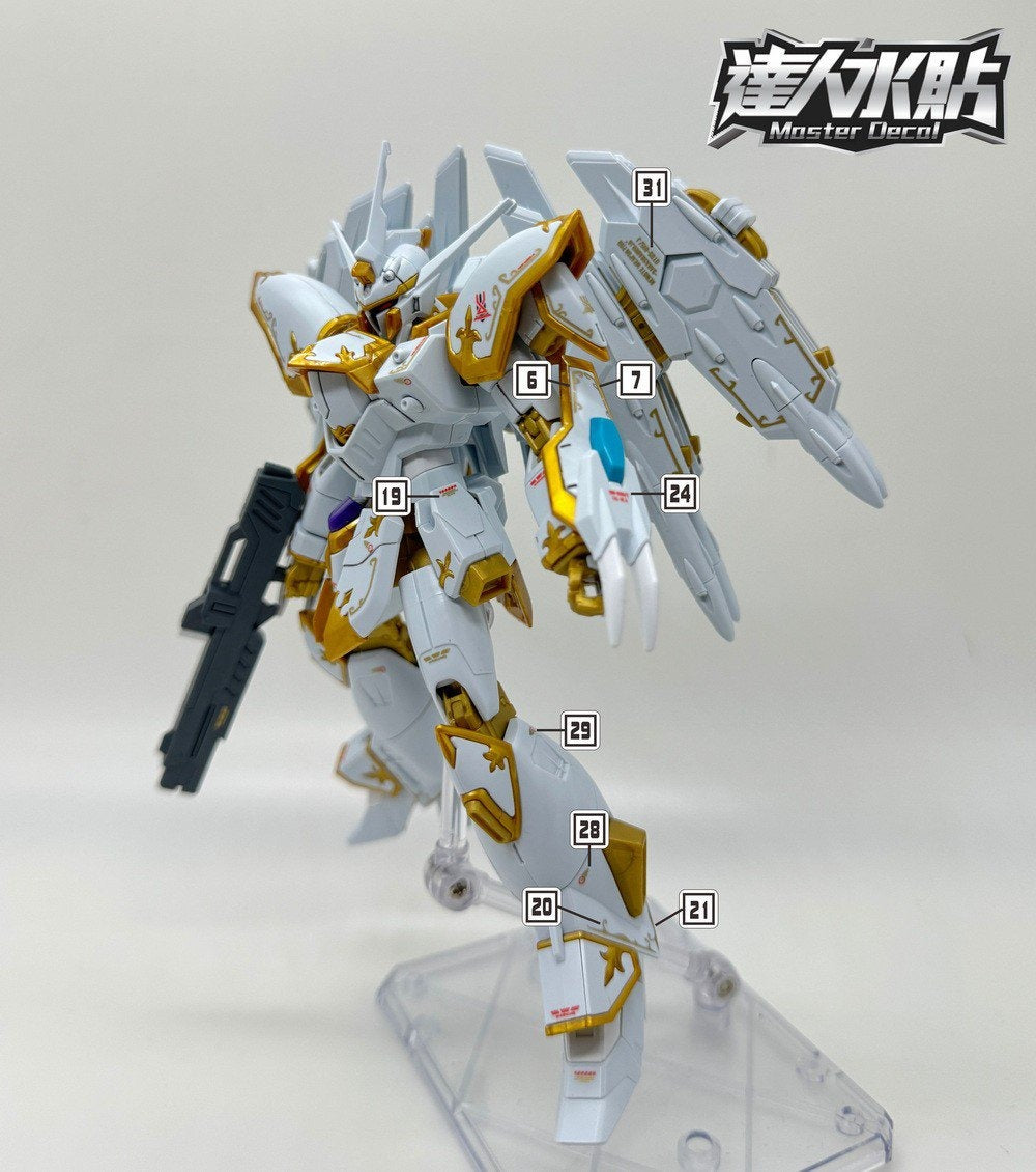 D.L Model Decal - H082 - HG 1/144 Black Knight Squad Cal-re. A NOG-M2D1/E Kingdom of Foundation Mobile Suit