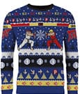 Street Fighter Christmas Sweater Ryu & Ken Size L