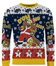 Simpsons Christmas Sweater D'oh Ho Ho! Size S