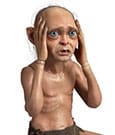 Lord of the Rings Action Figure 1/6 Sméagol 20 cm