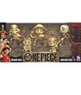 One Piece Mini figures Set Gold 6 cm