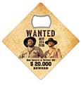 Bud Spencer & Terence Hill Bottle Opener Fridge Magnet Wanted