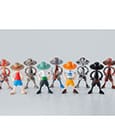 One Piece Luffy´s Mini Figures Archive of Adventure 9 cm Assortment (10)