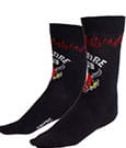 Stranger Things Socks Hellfire Club Black 38-45