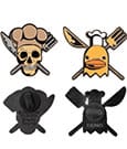 One Piece Pins 2-Pack Sanji & Zeff