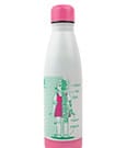 Squid Game Thermo Water Bottle Young-hee Blue & White Print