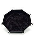 CritStones Folding Dice Tray Dragon Skin XL Edition Black