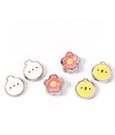 Molang Stud Earrings 3-pack Molang and Piu Piu