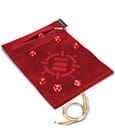 Enhance Tabletop Roll on a Scroll Bag with Dice Red