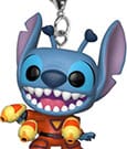 Lilo & Stitch POP! Vinyl Keychains 4 cm Stitch w/ Blaster Display (12)