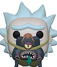 Rick & Morty POP! Animation Vinyl Figure Rick w/ Glorzo 9 cm