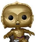 Star Wars Return of the Jedi 40th Anniversary POP! Vinyl Figure C3P0 in chair 9 cm