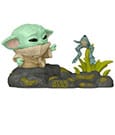 Star Wars POP! Deluxe Vinyl Figure Din Grogu w/Frog 9 cm