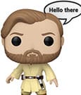 Star Wars: Sayings POP! Plus Movies Vinyl Figure Obi-Wan Kenobi 9 cm