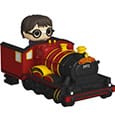 Harry Potter Bitty POP! Rides Vinyl Figure Harry Potter w/Hogwarts Express 2,5 cm