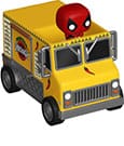 Marvel POP! Rides Vinyl Figure Deadpool w/Chimichanga Truck 2,5 cm