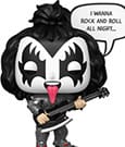KISS POP! Sayings Vinyl Figure The Demon(R&R All Night) 9 cm