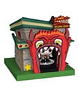 Beetlejuice Bitty POP! Towns Vinyl Figure Beetlejuice and Dante's Inferno Room