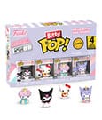 Hello Kitty and Friends Bitty POP! Vinyl Figure 4-Pack Series 3 2 cm