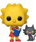 Simpsons POP&Buddy TV Vinyl Figure Lisa & SB 9 cm