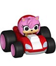 Sonic The Hedgehog Super Racers Diecast Figure Amy Rose 5 cm