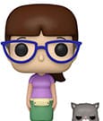Bob's Burgers POP!&Buddy TV Vinyl Figure Gayle with Mr. Business 9 cm