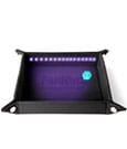 FanRoll Shadowlight Folding Blacklight Dice Tray Black