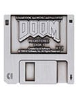 Doom Pin Badge Floppy Disk Limited Edition