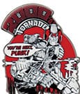 2000 AD Pin Badge Judge Dredd You're Next Punk Limited Edition