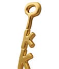 SpongeBob SquarePants Replica Crusty Crab Key 24k Gold Plated