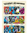DC Comis Art Print 90th Anniversary Villains Limited Edition 42 x 30 cm