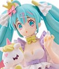 Hatsune Miku Tenitol PVC Statue Hatsune Miku Yumekawa Princess Lavender Ver. 21 cm