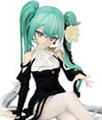 Hatsune Miku Noodle Stopper PVC Statue Flower Fairy White Rose 14 cm