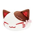 Nemuneko Cat Sweet Big Plush Figure Brown 35 cm