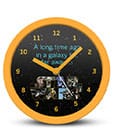Star Wars Desk Clock Long Time Ago