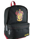 Harry Potter Backpack Gryffindor Black Burgundy