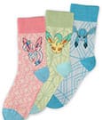 Pokémon Socks 3-Pack Eevee Evolution 3.0 35-38