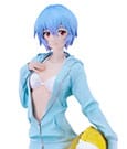 Rebuild of Evangelion Pop Up Parade L PVC Statue Beach Queens: Rei Ayanami 22 cm