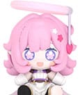Honkai: Star Rail Huggy Good Smile Chibi Figure ELF/Elf Elysia 6 cm