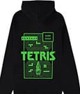 Tetris Zipper Hoodie Game Over Size L