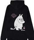 Moomins Zipper Hoodie Flower Size M