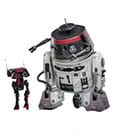 Star Wars Action Figure Set 1/6 Chopper (C1-10P™) & BD-1™ (Imperial Disguise) 18 cm & 8 cm