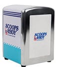 Stranger Things Napkin Dispenser set Scoops Ahoy