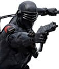 GI Joe Art Scale Statue 1/10 Snake Eyes 23 cm