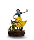 Snow White and the Seven Dwarves Art Scale Statue 1/10 Snow White and Dopey 21 cm