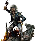 Iron Maiden Art Scale Statue 1/10 Eddie 50th Year Anniversary 22 cm