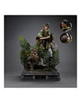 Star Wars Episode VI Art Scale Statue 1/10 Leia and Wicket 21 cm