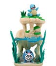 Pokémon Environment Set Shoreside Lake & Poliwag & Squirtle 5 cm
