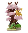Pokémon Environment Set Spring Forest & Caterpie & Pikachu 5 cm