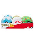 Pokémon Plush Figures Poké Balls 10 cm Assortment (6)